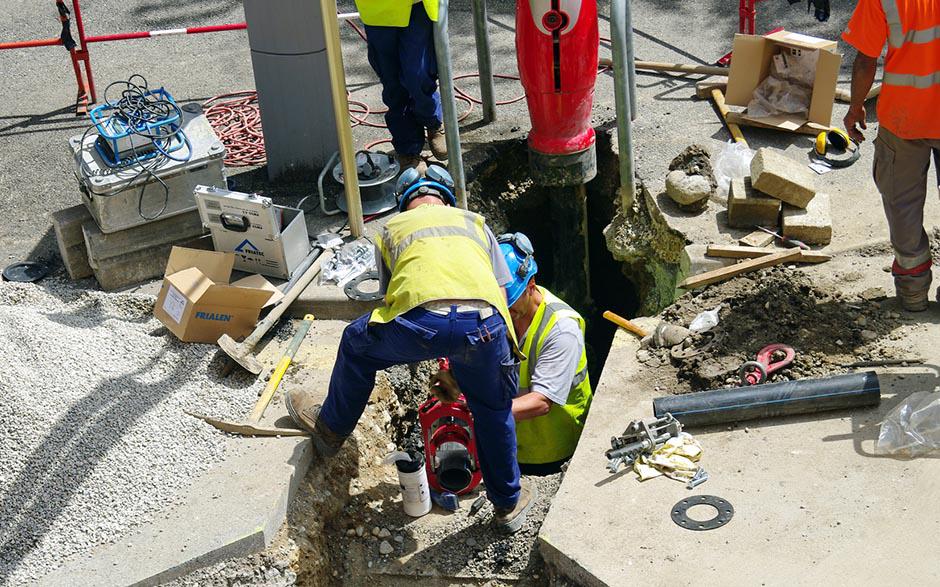 canalisation assainissement Presles