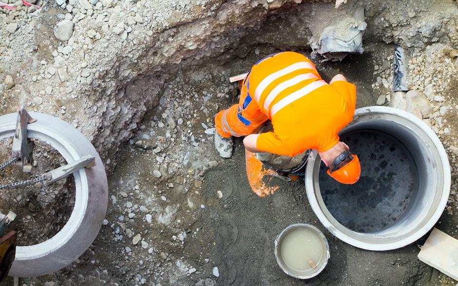 canalisation assainissement Presles
